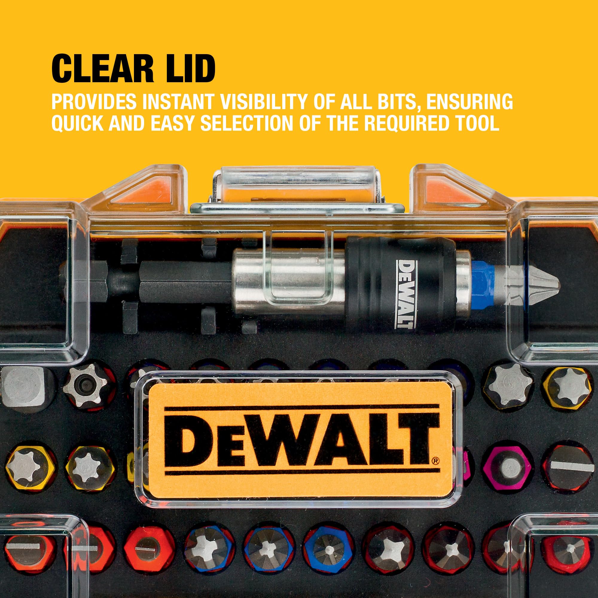 DEWALT Extra Small Tough Case High Performance Screwdriving Set 25mm (32pc), DT7969-QZ